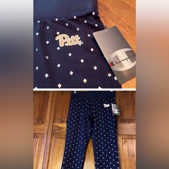 PITT 3/4🐝🐝LEGGINGS/CHAMPION - Picture 3 of 16